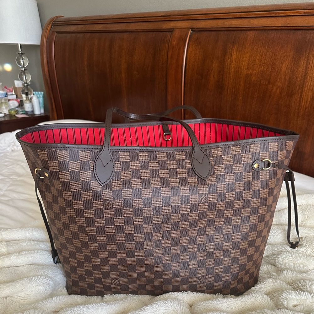 LV Neverfull GM Damier Ebene